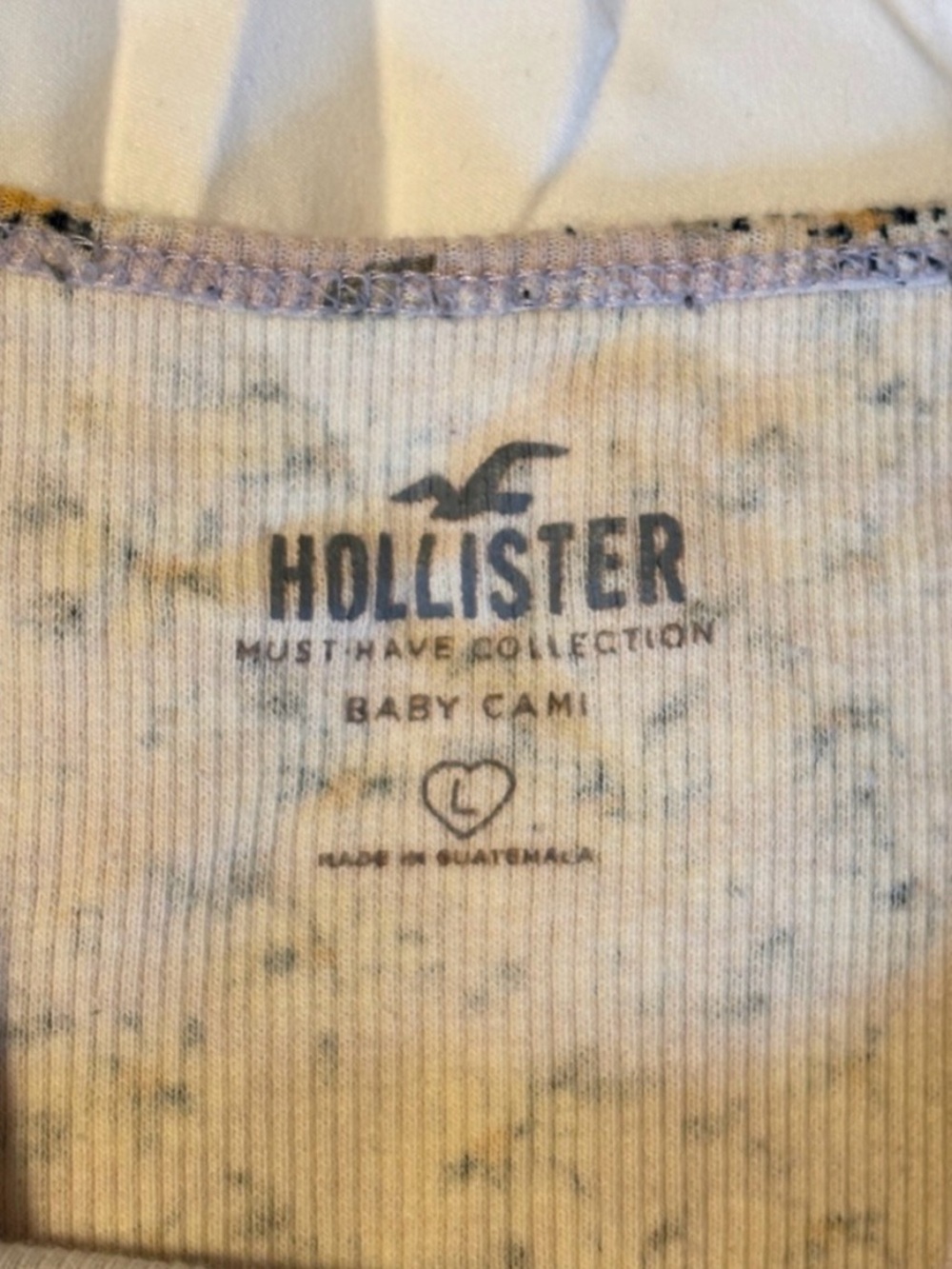 Hollister Floral Lavender Baby Cami - Picture 4 of 4